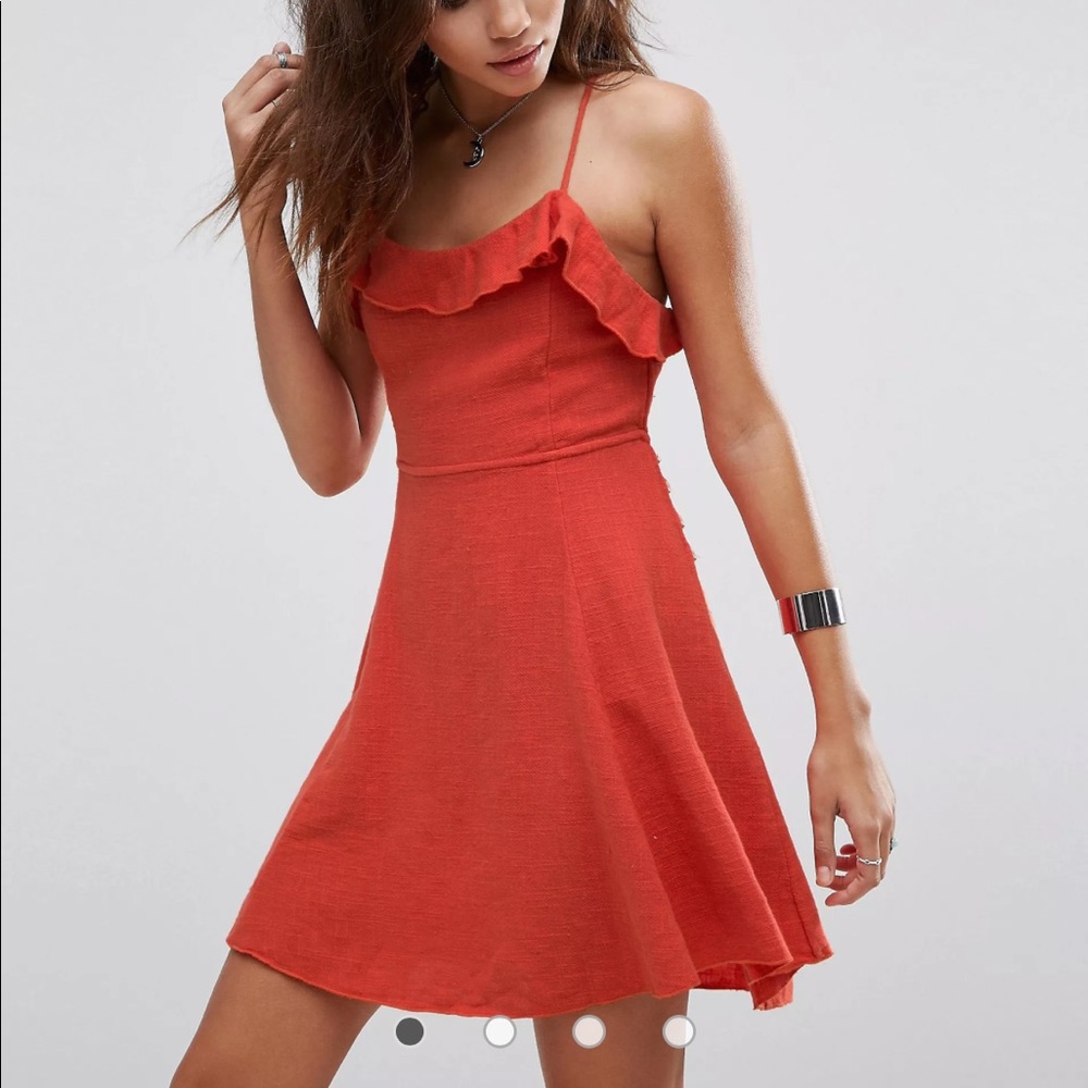 Free People Open Back Dress